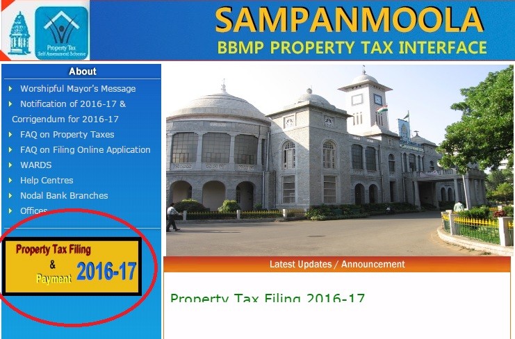 bbmp link to form page