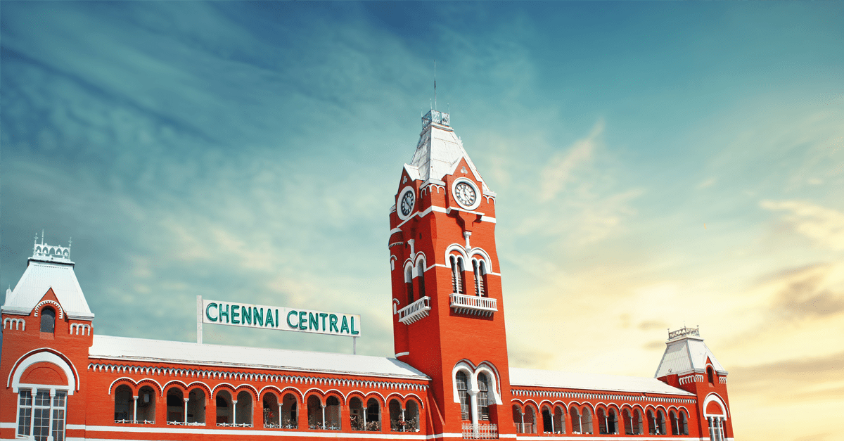 Chennai Central Railway Station 