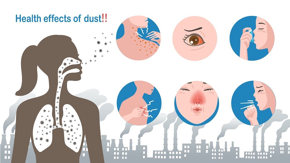 horrible dust allergies
