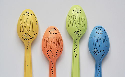 Plastic-Spoon-Garden-Markers_NoBroker Blog
