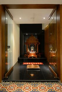 Granite Puja Room Design
