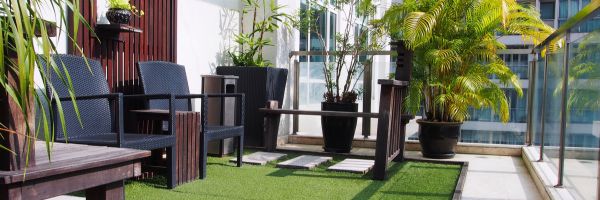 Terrace Garden Ideas Transform A Narrow Space To A Shady Relaxation