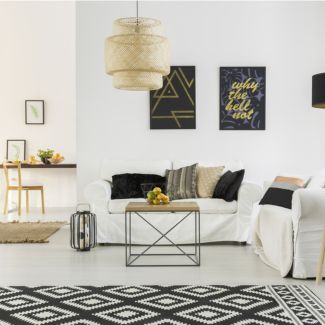 house designs with white sofa