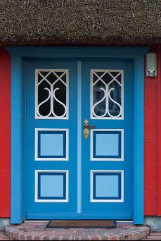 modern colourful doors