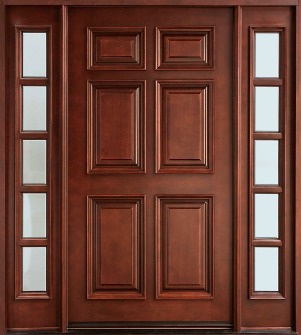 multi panel door design