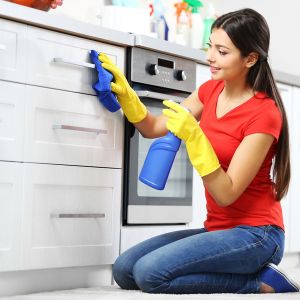 clean your oven in kitchen