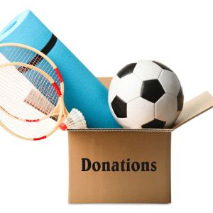 Donation for sports