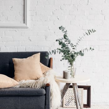 Flower Arrangement for Living Room Corner Decor