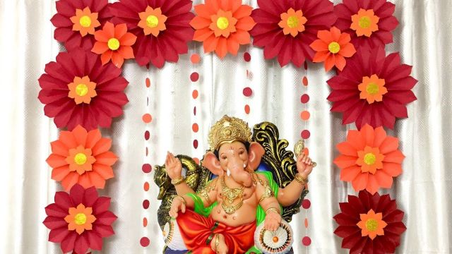 15 Ganpati Flower Decoration Ideas to Consider in 2022  with Images