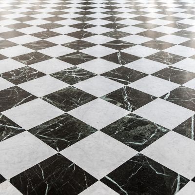 Chess Board Style Checkered Design