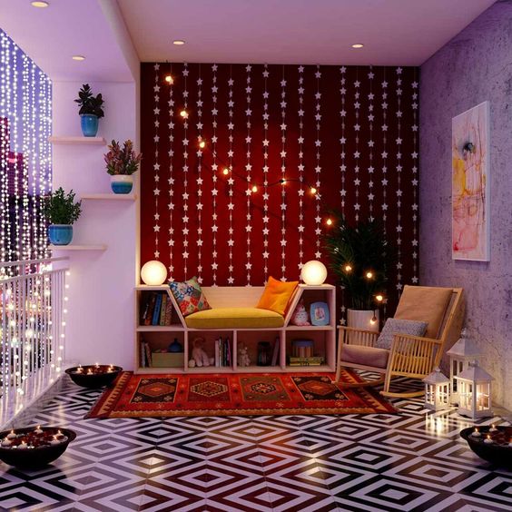 Home Decoration Ideas For Diwali 2021 To Brighten Up Your - Images Of Home Decoration For Diwali