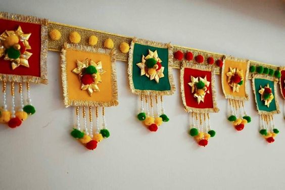 handmade Diwali decoration