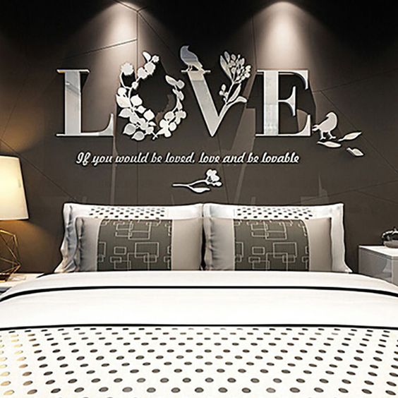 Romantic Wall Stickers for a Couple