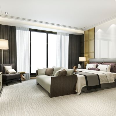 3-D Wall Tiles Design For Bedroom