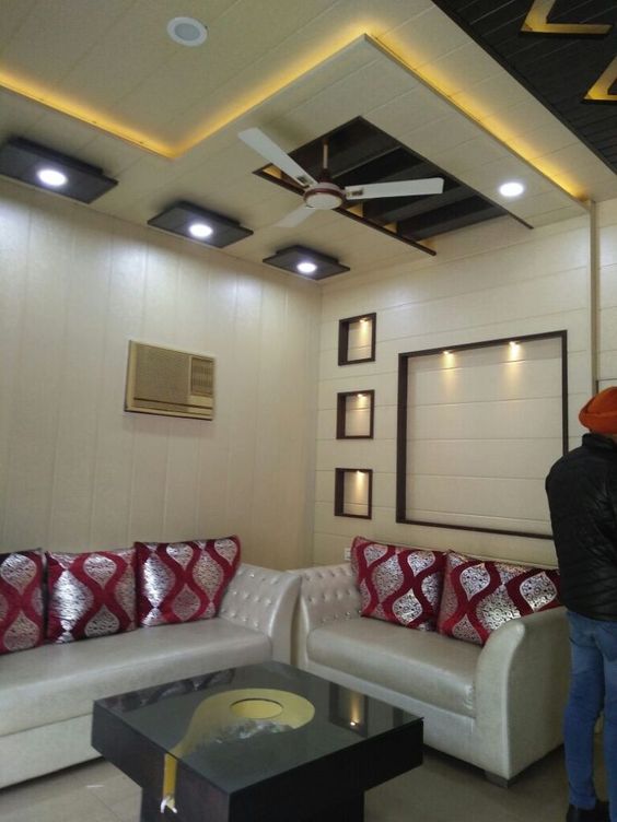 PVC wall panel LED design