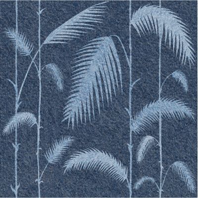 Printed Grasscloth External Wall Texture Design