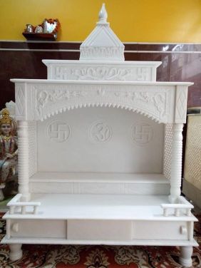 Marble Pooja Mandir Design