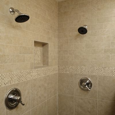What Is The Trending Half Wall Tiles Design For Bathroom In India
