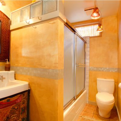 Yellow Bathroom Floor Tile Ideas