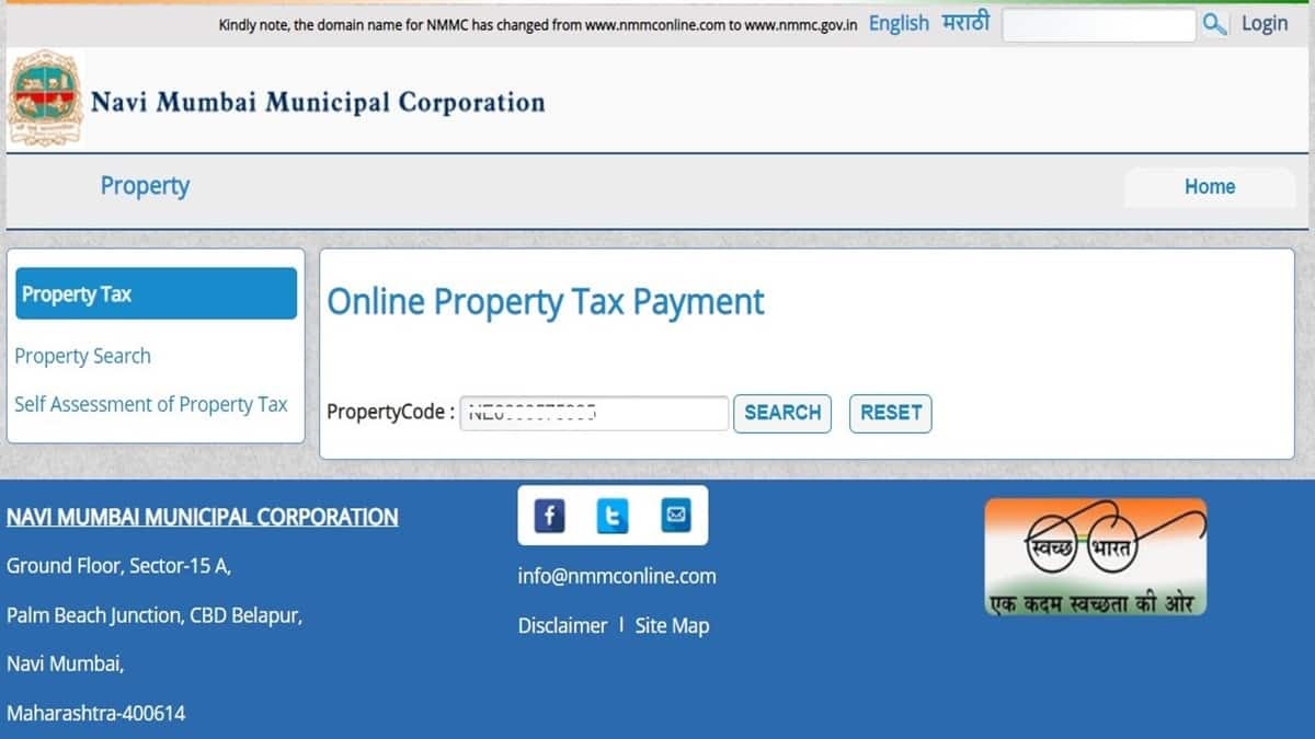 NMMC Property Tax Calculator, Online Payment, Bill Details & More!