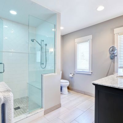 Bathroom Glass Door Design