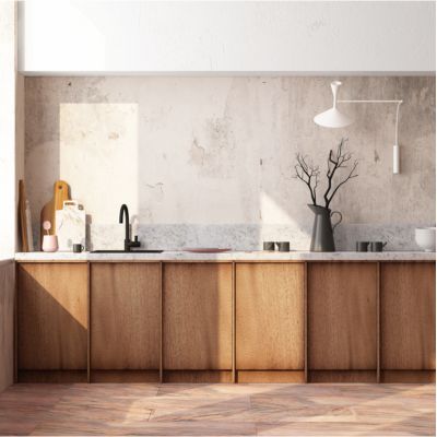 Kitchen Wall Marble Design 