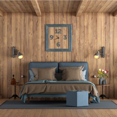 Modern Farmhouse Design - Bedroom Idea
