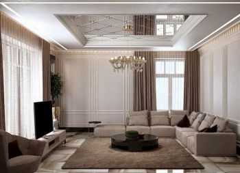For Gypsum Ceiling Designs, Trend 4 is Magical mirrors