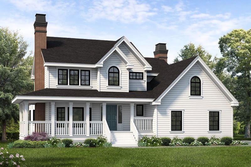 Small Farmhouse Design With Wrap Around Porch Small Farmhouse Design With Wrap Around Porch