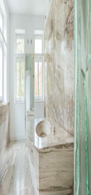 Create A Marble Utopia - marble bathtub design ideas