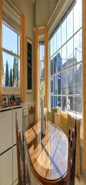  Contemporary Oval  - wooden dining table design