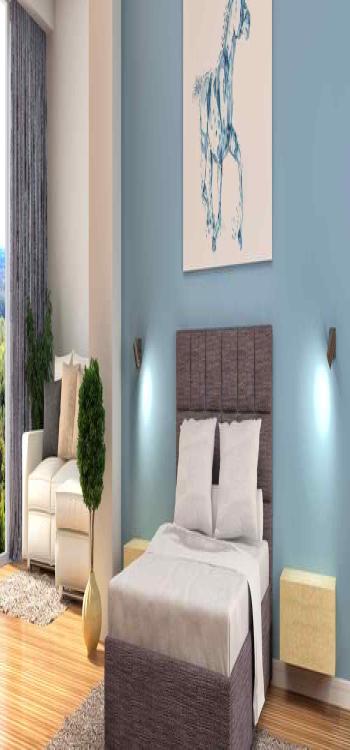 (Purple is an excellent choice for kid's bedroom blue colour combinations.)