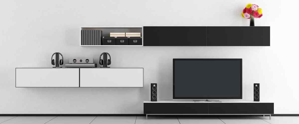 Contemporary TV Unit Design for Hall