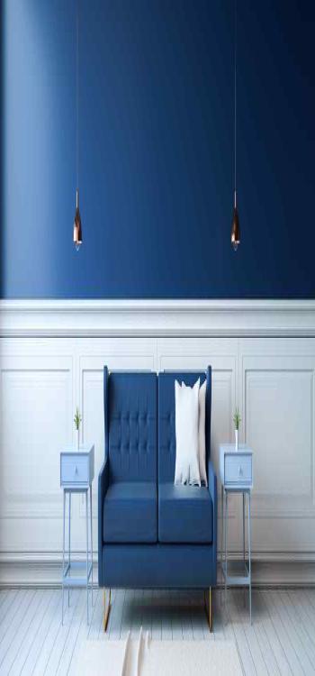 Two-Colour Combinations for Bedroom Walls