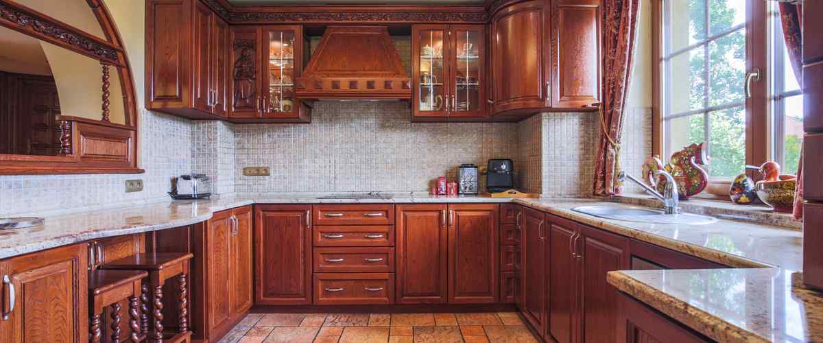 Go Traditional With A Wooden Cupboard Design