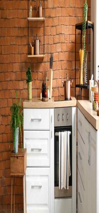 Shelves Made of Copper 