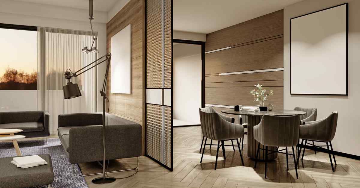 Partition Designs Between Living Dining, Living Dining Room Partition Design