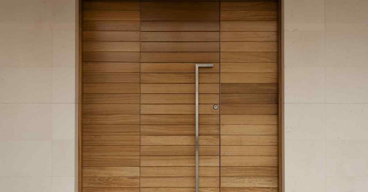 Eye-Catching and Trendy Wooden Door Design Ideas for Your House