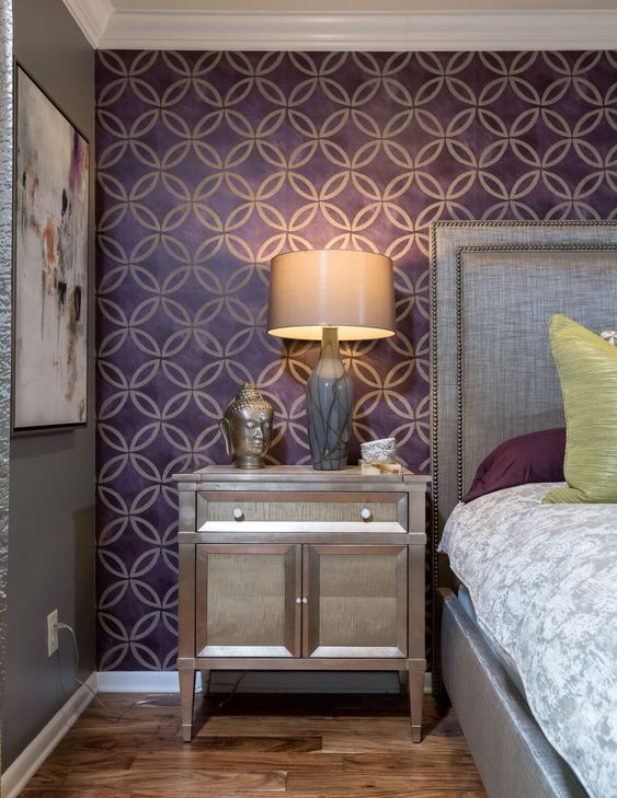  Purple Is a Good Colour to Use for Wall Painting