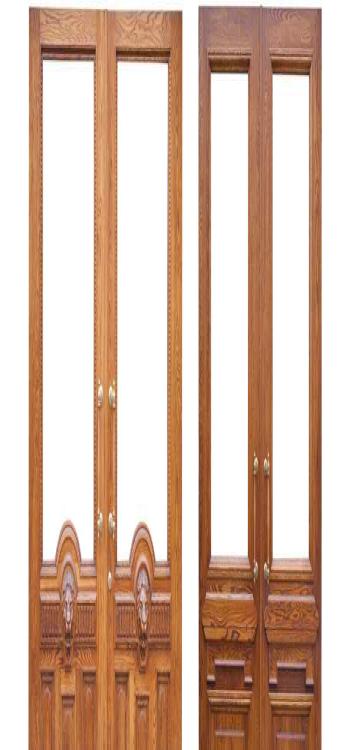 Sunmica Double Door Design with Glass