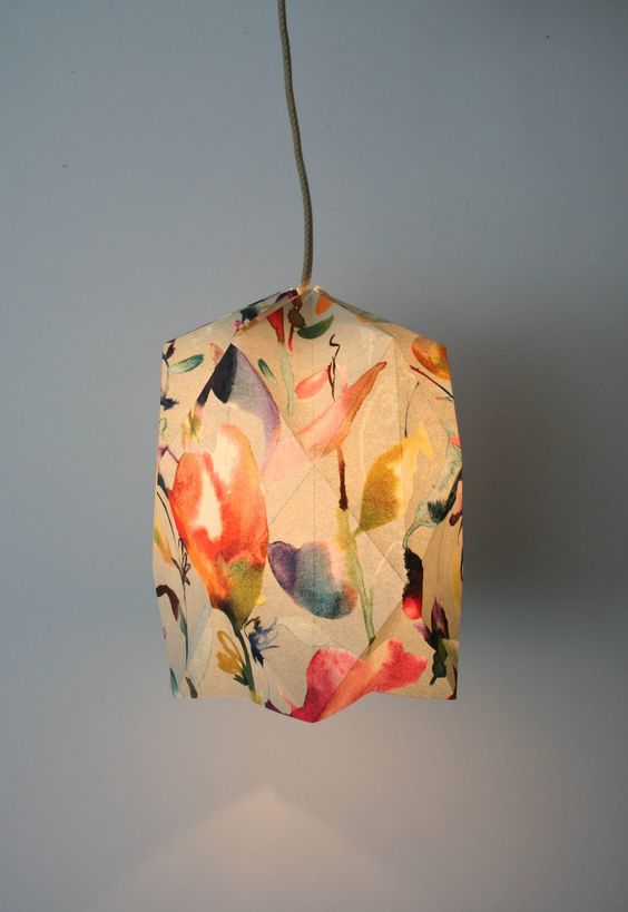  Bring romance into the bedroom with DIY paper lamps