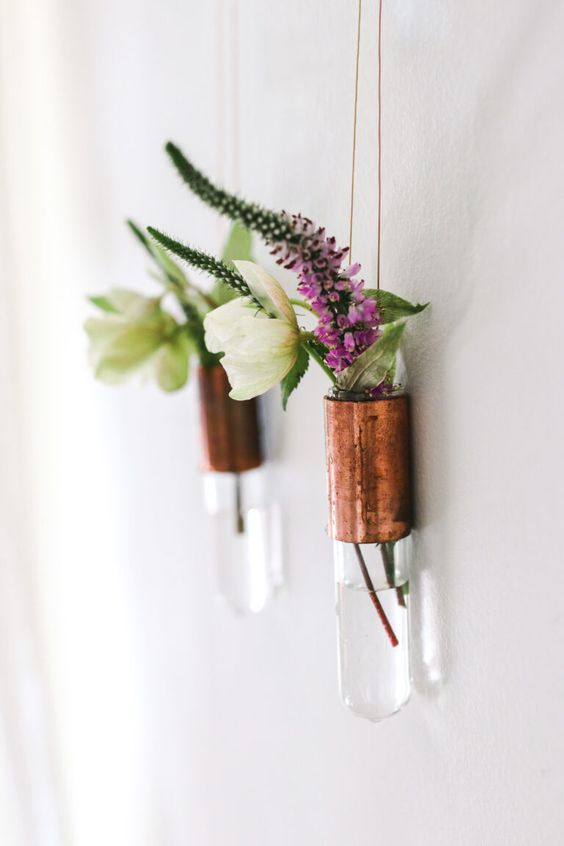  Create your little nursery with upcycled test tubes