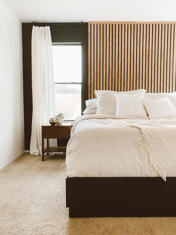 Inspiring wooden headboard designs