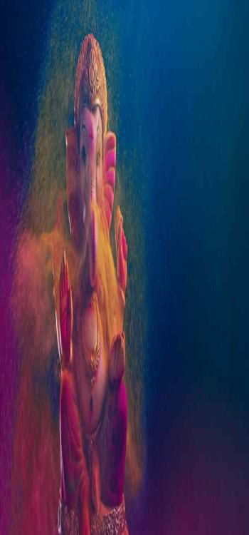 Ganesha wall painting