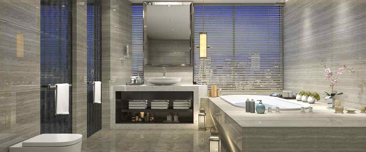 Luxurious Bathroom False Ceiling Design