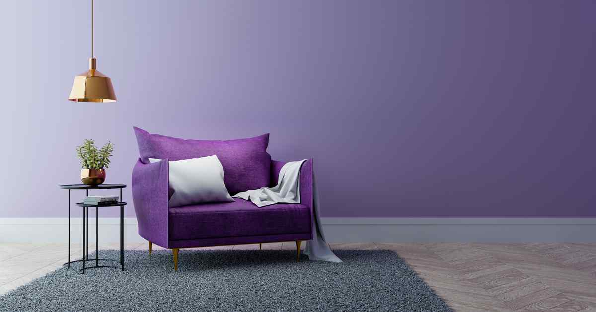 Purple Color & Design Inspiration  Purple walls, Bedroom paint colors, Purple  paint colors