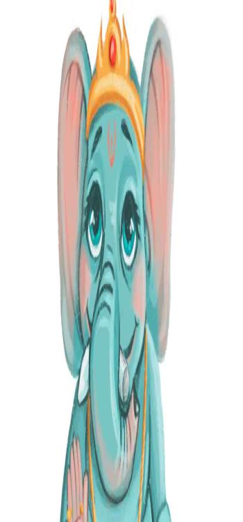 Ganesha wall painting