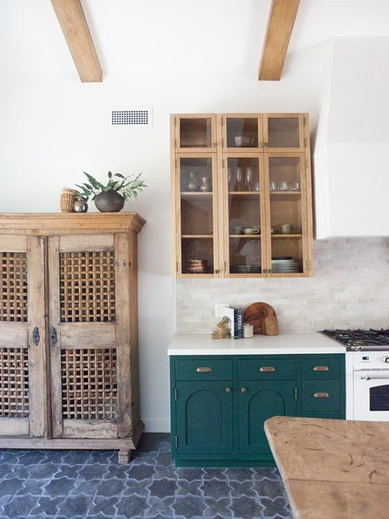 The spirit of adversity - The kitchen floor is a patchwork quilt