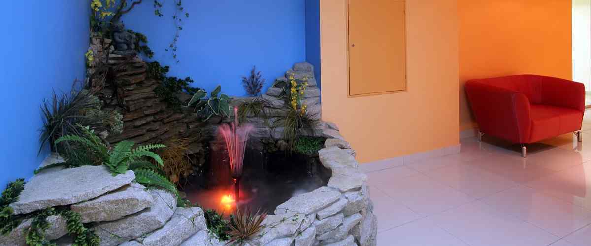 indoor water fountain design