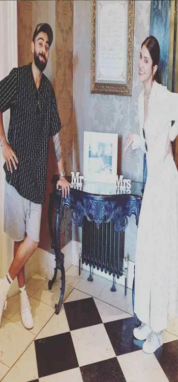 The Anushka and Virat Kohli house Mumbai interior